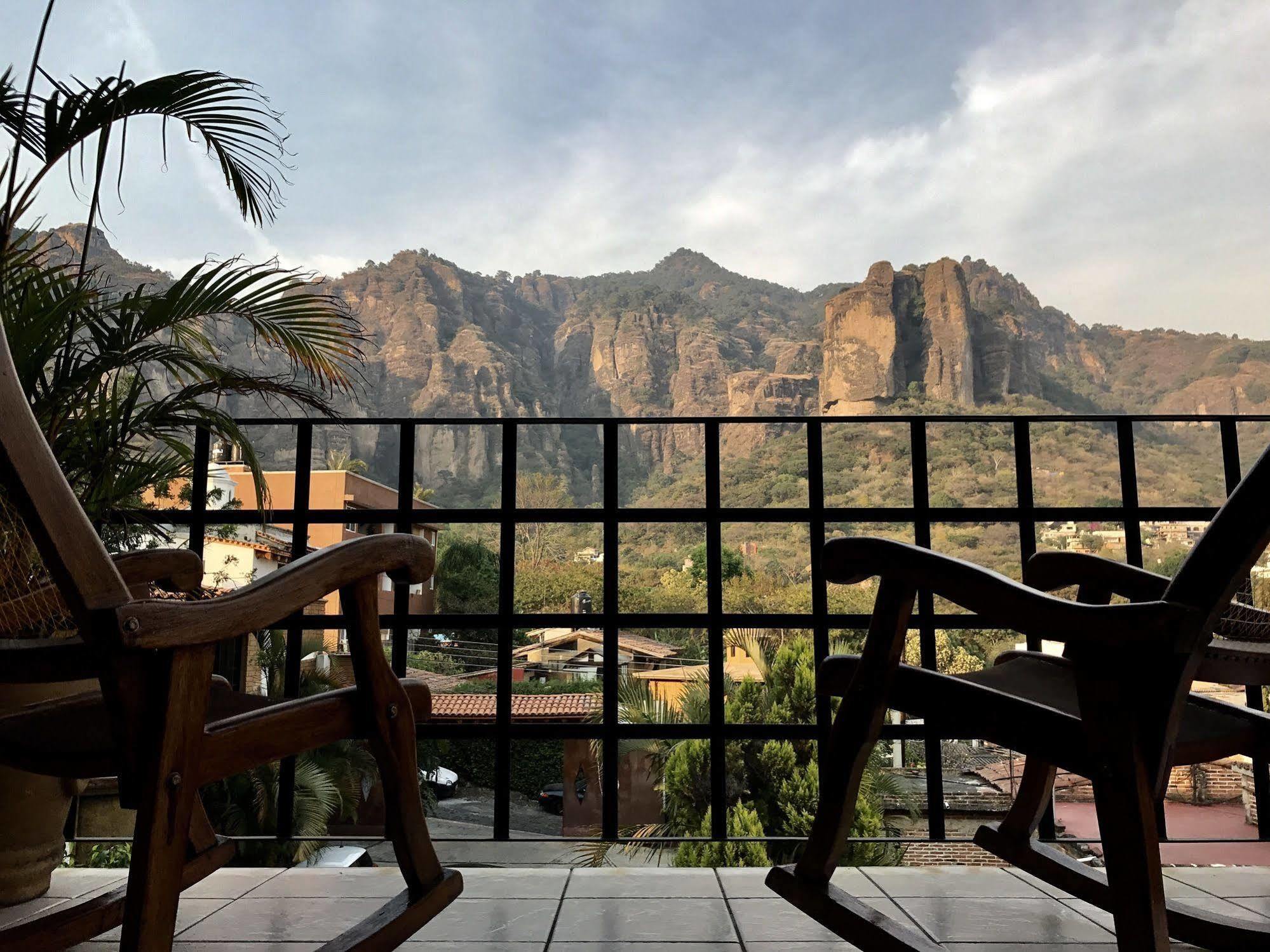 Posada Nican Mo Calli Tepoztlán Exterior foto