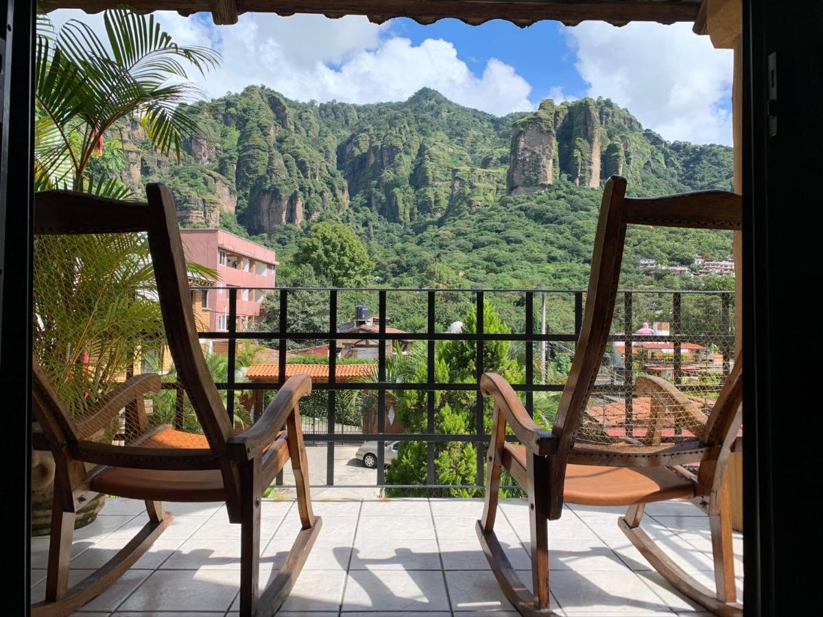Posada Nican Mo Calli Tepoztlán Exterior foto